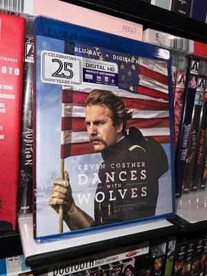 Dances With Wolves 25th Anniversary Edition Blu-ray Kevin Costner Sealed NEW - Image 1 of 4