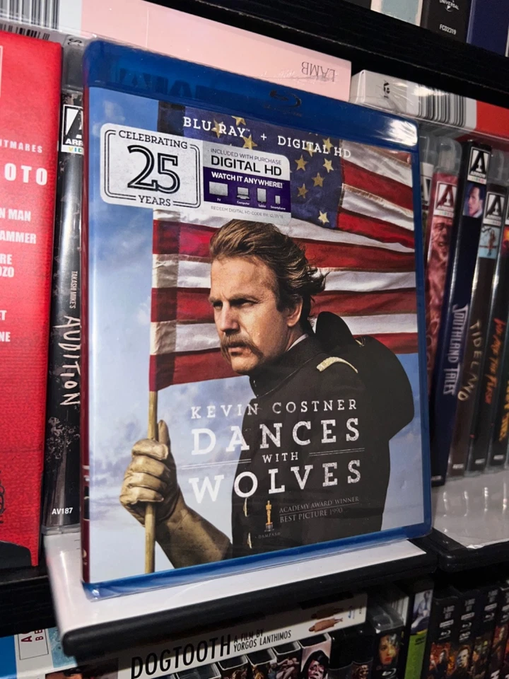 Dances With Wolves 25th Anniversary Edition Blu-ray Kevin Costner Sealed NEW - Image 1 of 4