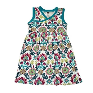 Tea Collection India Holly Wrap Neck Dress Size 7  - Picture 1 of 6