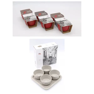 Casseruola da dessert in ceramica polvere casseruola 6 pezzi e tapas in ceramica set ciotole da 4 pezzi - Foto 1 di 12