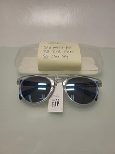 Gap S/874858-00 TB CLR FRM SG Clear Sky Kid's Sunglasses - Picture 1 of 5