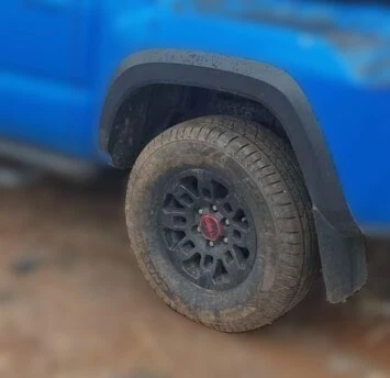 17-19 Toyota Tacoma 16x7 Alloy 8 Spoke Black Wheel Rim OEM - Image 1 of 3