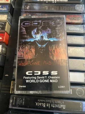 CJSS *World Gone Mad *cassette tape *VG+/NM *!986 *Leviathon *LC861 *SPEED METAL Foto 1 de 4