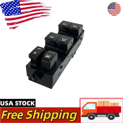 Control de interruptor de ventana maestro eléctrico del lado del conductor para Subaru Outback 2013-2015 Foto 1 de 4