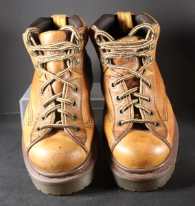 DR. MARTENS 8287 BRAUNE AIRWAIR STIEFELETTEN HERGESTELLT IN ENGLAND VINTAGE Größe 7 US 5 UK - Bild 1 von 10