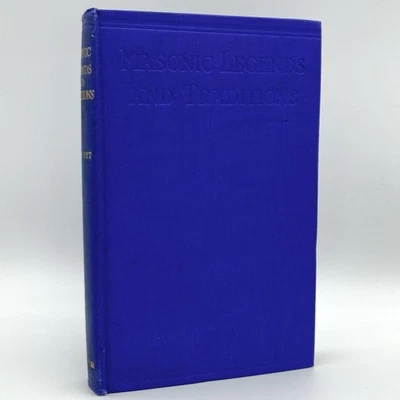Masonic Legends & Traditions - Dudley Wright (William Rider & Son, 1921) - Image 1 of 4