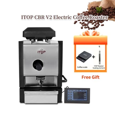 ITOP 2ND Electric Coffee Bean Roaster Drum Roasting 1000W Artisan Connect - Image 1 of 4