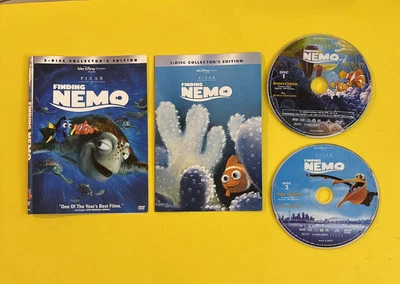 FINDING NEMO 2 DVD EDITION W/COVER ART & INSERT NO CASE🟢BUY 2 GET 1 FREE🟢 - Image 1 of 4