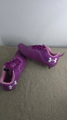 Nuevos botines de fútbol Under Armour Magnetico Pro 3 FG para mujer 8,5 púrpura 3027497 Foto 1 de 4