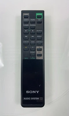 Control remoto Sony RM-S390 OEM Sony Audio Systems TAAX29 TAAX295 TAAX39 B1-10 Foto 1 de 3