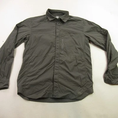 REI Shirt Mens Medium Long Sleeve Button Front Outdoors Pocket - Image 1 of 4
