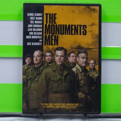 ПАМЯТНИКИ МУЖЧИН ДЖОРДЖ КЛУНИ МЭТТ ДЭЙМОН БИЛЛ МЮРРЕЙ ДЖОН ГУДМАН DVD - Изображение 1 из 3