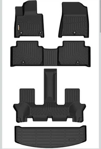 Binmotor Floor & Cargo Mats Hyundai Santa Fe 2024 2025 S SE XR Calligraphy (Gas) - Picture 1 of 2