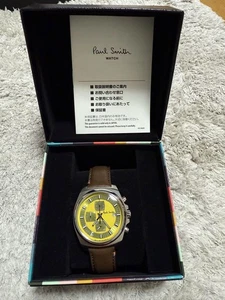 Paul Smith Archives Limited Edition Watch BA7-212-96 Yellow Dial 400pcs Rare - Picture 1 of 24