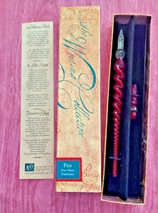 Authentic Models Collectible Glass Writing Pen - Picture 1 of 13