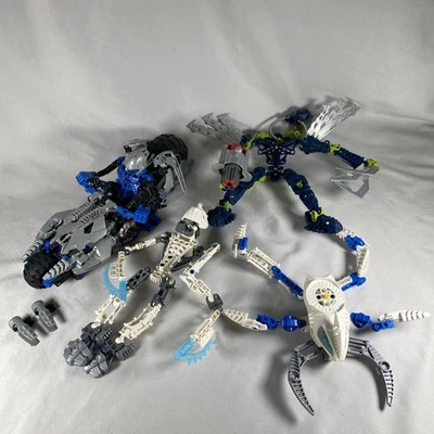 Lot Of Parts Bundle LEGO Bionicle Toa Mahri Toa Hahli 8914 & Others Mixed - Image 1 of 4
