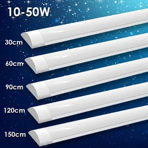 Lámpara de bañera LED lámpara de techo lámpara de habitación húmeda taller tubo 30/60/90/120/150 - Imagen 1 de 21
