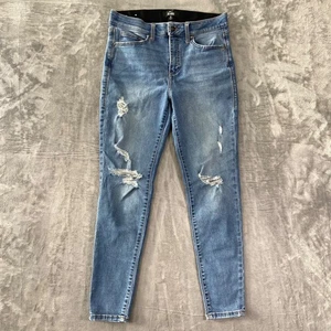 LuLaRoe Distressed Skinny Jeans Damen Gr. 30 Blau Denim - Bild 1 von 8