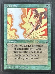 Magic the Gathering Avoid Fate - Autogrammkarte #2 - Bild 1 von 2