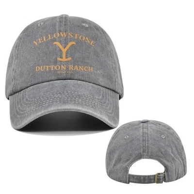 Yellowstone Dutton Ranch Baseball Cap UV Protection Snapback Hat New Visors