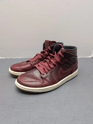 Nike Air Jordan 1 Mid Nouveau Anti-Gravity Shoes Men's Sz 8 Team Red 629151-601 - Image 1 of 4