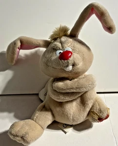 Meanies Beanbag Plush Toy Lucky The Rabbit 1997 Series 1-1/2 with tag - Photo 1 sur 7
