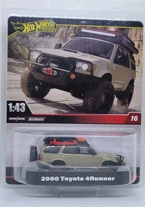 ¡Lo último! Toyota 4Runner Hot Wheels Premium 2000⚡ 1:43 nuevo 2025 diecast Real Riders🔥 - Imagen 1 de 7