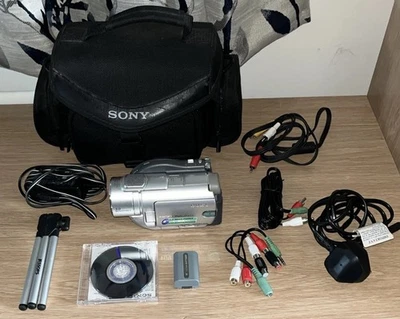 Sony Handycam DCR-DVD404E Camcorder - Silver  - Image 1 of 4