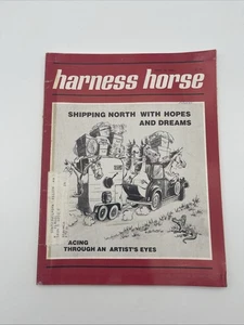 The Harness Horse Magazine April 13, 1985 - Cover By Jean Abernethy - Picture 1 of 4