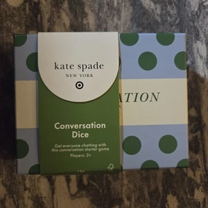 Dados Conversation Starter Lunares Verde/Azul - Kate Spade New York X Target - Imagen 1 de 2