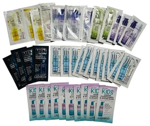 Lot of 38 Giovanni Shampoo Conditioner Oil Mens Kids TRAVEL SAMPLE Packs Set - Picture 1 of 5
