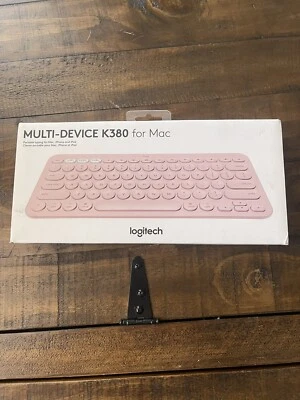 Logitech K380 (920-009728) Wireless Bluetooth Keyboard- Rose - Image 1 of 2