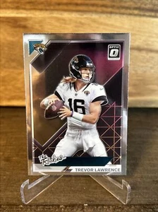 Trevor Lawrence 2021 Donruss Optic #TR-1 THE ROOKIES JACKSONVILLE JAGUARS RC - Bild 1 von 4