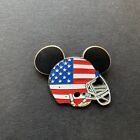 DLR - Mickey Ears American Flag Football Helmet - Disney Pin 57081