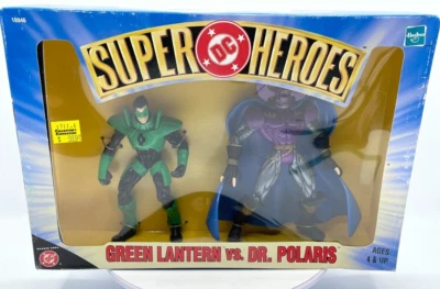Figuras de acción DC Super Heroes Green Lantern vs. Dr. Polaris Hasbro de colección 1999 Foto 1 de 4