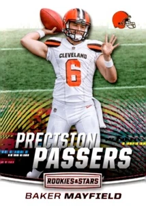 Tarjeta de novato Baker Mayfield Precision Passers 2018 de novato - Imagen 1 de 2