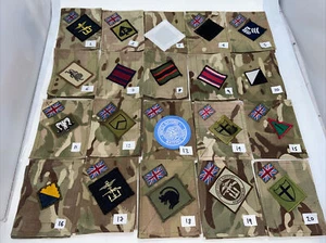X2 MTP Army Issued Blank Blanking Patches UBACS/PCS Regiment EngineerPatches - Picture 1 of 8