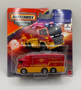 Matchbox Working Rigs 2025 Scania Tactical Command Center (5/16) JBX72 - Picture 1 of 2