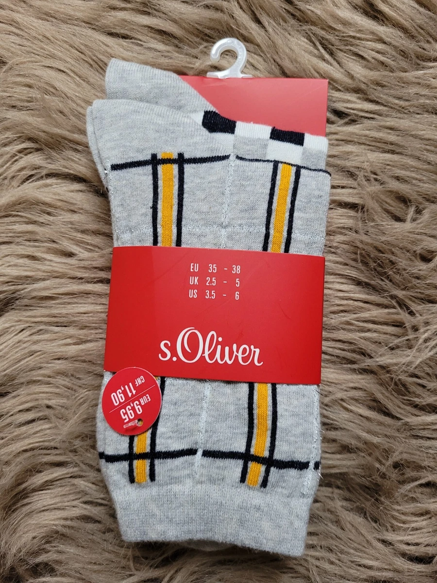 S.Oliver Damen Füßlinge – 6er Pack, Knapper Schnitt, Hoher Baumwollanteil, Handgekettelt