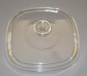 Vintage Pyrex A-9-C Clear Glass Replacement Lid for Casserole Dish - Picture 1 of 8