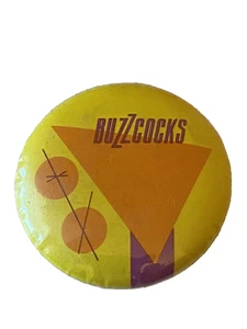 Vintage 1979 BUZZCOCKS badge promo pin A Different Kind of Tension button 1.25" - Picture 1 of 5