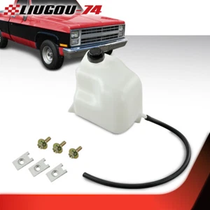 Fit For 81-87 Chevy GMC GM Truck Coolant Bottle & Cap W/Mounting Hardware & Hose - Picture 1 of 12
