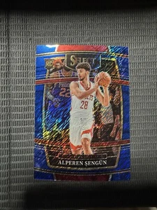2021-22 SELECT BASKETBALL ALPEREN SENGUN RC #19 BLUE SHIMMER ROCKETS MINT!1 - Picture 1 of 4