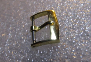 PATEK PHILIPPE - ULTRA RARE VINTAGE BUCKLE - 750 SOLID YELLOW GOLD -14mm - SWISS - Picture 1 of 3