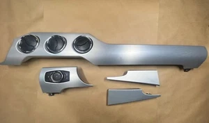 15-21 MUSTANG GT Carbon Dash Cluster Surround Air Vent Trim Panel Set OEM 583 - Picture 1 of 7