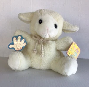 Lamm Ganzkörper Plüsch Handpuppe 10 Zoll hoch von DGE Corporation - Bild 1 von 9