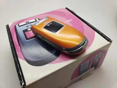 BOXED Unused Condition LG U300 Orange (Unlocked) Mobile Phone Collectors UK3POST - Image 1 of 4