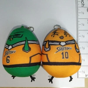 A77934 Kuroko's Basketball [ Hiyoko no Basuke ] Chick Plush Midorima + Takao - Picture 1 of 4
