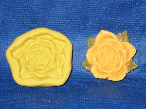 Kwiat róży Forma do pchania Elastyczna żywica Glinka Cukierki Bezpieczny dla żywności Silikon #671 Mydło 