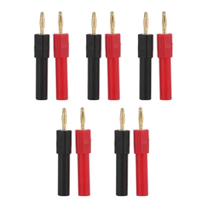 5set Banana Plug Adapter PA 2mm/0.08in Male To 4mm/0.16in Female ♫ - Picture 1 of 12